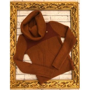 G-STAR RAW Women’s Cowl Neck Wool Sweater